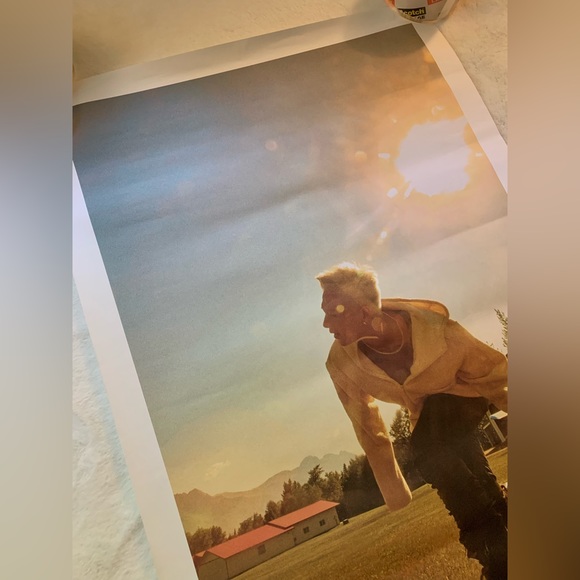 Official Taeyang 3rd Album [White Night] Poster - 1 of 2 - Picture 2 of 5